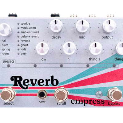 Empress Effects Reverb Pedal [DEMO] image 1