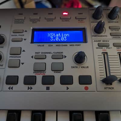 Novation X-Station 49-Key 8-Voice Synthesizer/Controller with USB Audio Interface