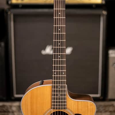 Taylor 214ce Grand Auditorium Acoustic/Electric Guitar with Gig Bag image 4