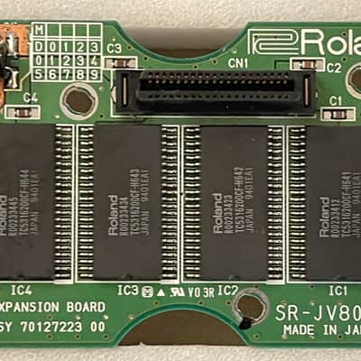 Roland SR-JV80-04 Vintage Synth Expansion Board NEW CAPACITOR image 4