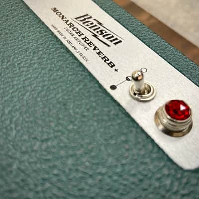 Benson Amps Monarch Reverb Plus 2023 - British Racing Green. NEW, (Authorized Dealer) image 10