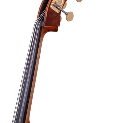 Gamba Double Bass 3/4 Antique Style - Hand-Made in Romania #15 image 21