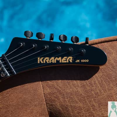 1980's Kramer JK 1000 Made by ESP! - Dimarzio Pickups - Original Floyd Rose Tremolo - Blue Metallic - Made in Japan - Pro Set Up! (Perfect frets/Action/Intonation) - Super Strat Shred Master Supreme! image 3