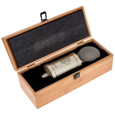 Sontronics STMERCURY-US Variable Pattern Valve Condenser Microphone w/Aluminum Flight case, Wooden Mic Box. Shockmount, Power Supply, Cable & Power Lead image 8