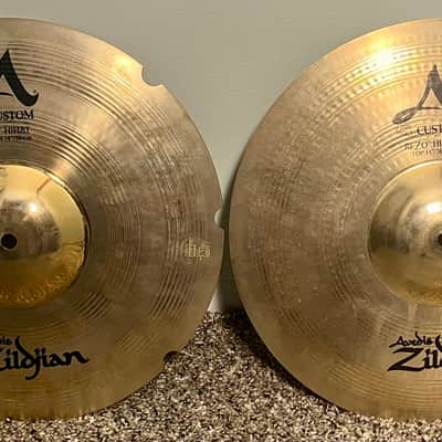 Zildjian 14" A Custom Rezo Hi-Hat Cymbals image 1
