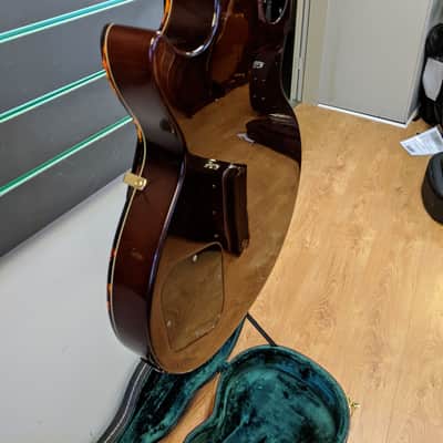 Seventy Seven Stork Jazz Antique Sunburst Semi Hollowbody | Reverb