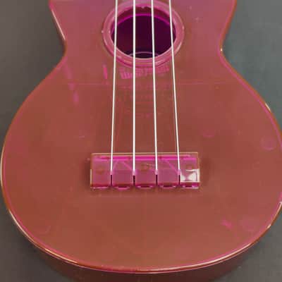 Kala KA-SWF-PL Fluorescent Waterman Series Soprano Ukulele - Purple Grape image 2