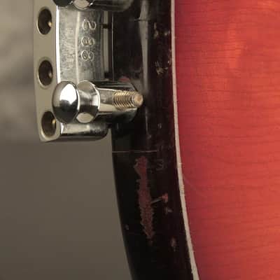 1966 AMPEG AEB-1 Scroll Bass w/original case & paperwork image 12