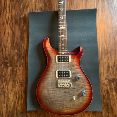 PRS CE-24 - Faded Grey Black Cherry Burst - 2018 image 2
