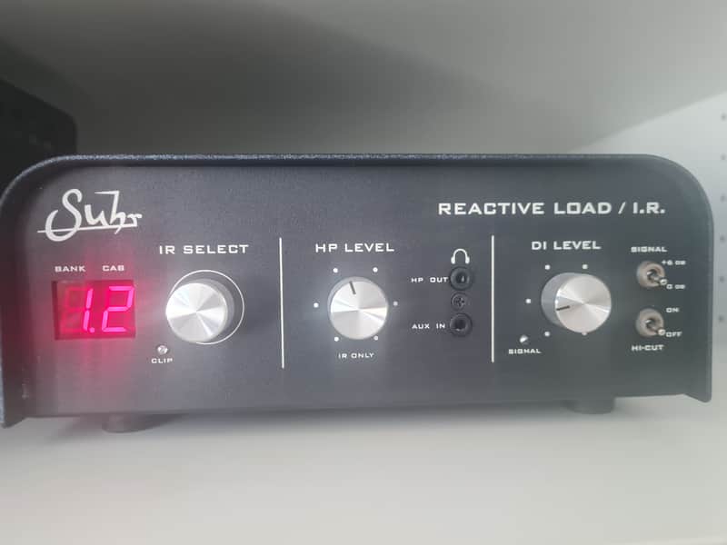 Suhr Reactive Load IR 8 Ohm DI Box with Impulse Responses 2019 - Present - Black image 1