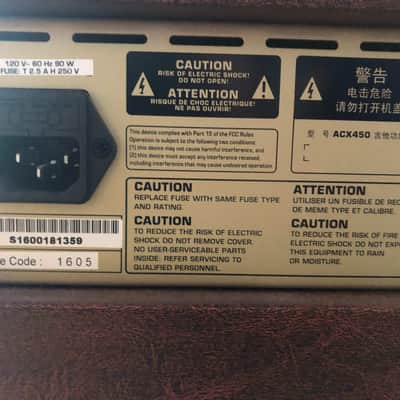 Behringer Ultracoustic ACX450 45-Watt 2-Channel Acoustic Guitar Amp 2010s - Standard image 4