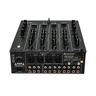 Omnitronic PM-404F 4-Channel DJ Mixer With Filter & Bluetooth image 5