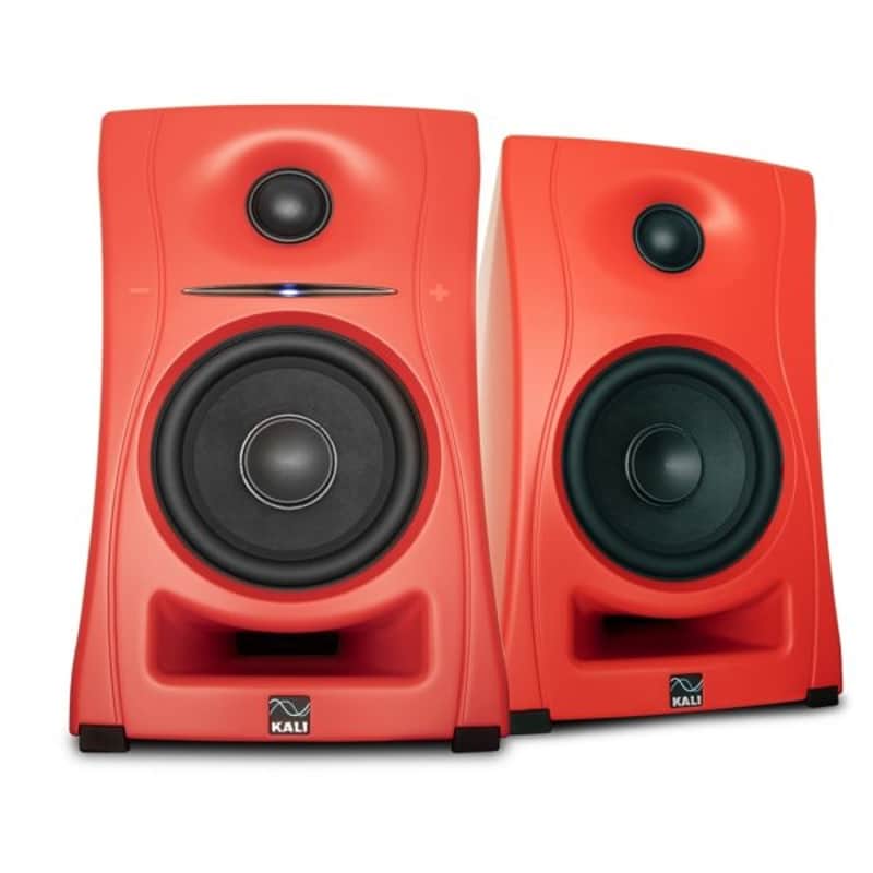 Kali Audio LP-UNF 2-Way powered loudspeaker system w/Bluetooth - Red (Pair) image 1