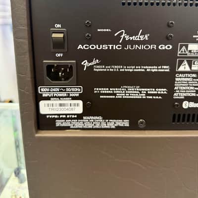Fender Acoustic Junior GO 100 Watt Portable Acoustic Amplifier - Pre Owned image 9