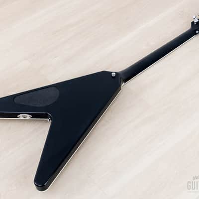 2011 Washburn Custom Shop Limited Edition Paul Stanley PSV 2200 Cracked Mirror Flying V, Near-Mint w/ Case image 13