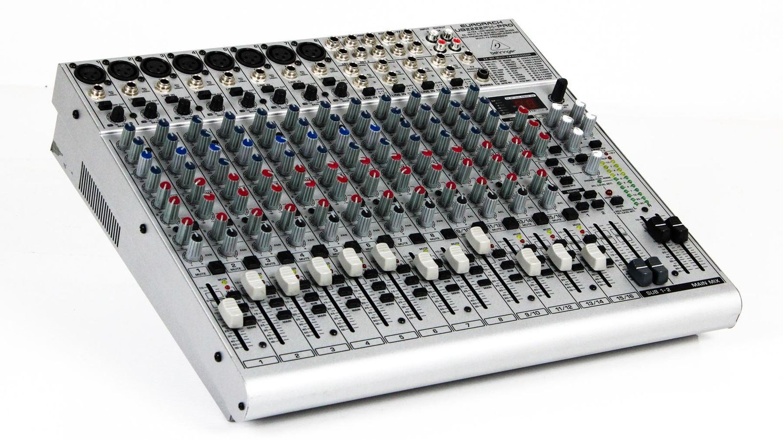 Behringer Eurorack UB2222FX-Pro 22-Input 2/2-Bus Mic / Line | Reverb