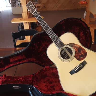 Edmonds D-45 Tight Grain Red Spruce/Bold Black Lined Brazilian * HOLD* image 1