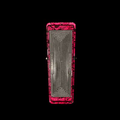 Flattley Wah Pedal 10th Anniversary Edition - Red Paisley Skulls image 2