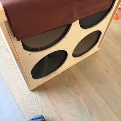 Custom Tweed Deluxe, Alnico Loaded, 4x12 Pine Cabinet - Unfinished image 8