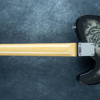 Fender Made In Japan Limited Edition Tele Maple Black Paisley JD25017732 image 8