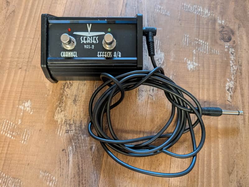 Crate V Series VFS-2 Amplifier Footswitch With Cable No Issues image 1