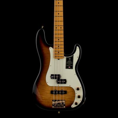 Fender 75th Anniversary American Professional PJ Bass - 2-Color Sunburst #12338 image 3