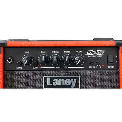 Laney LX15B-RED 15-Watt RMS 5" Driver Electric Bass Combo Amp image 4