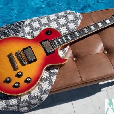 Vintage 1980 Greco EG 1000 - Les Paul Custom Reissue - Cherry Sunburst w Ebony Fingerboard & U-3000 PAF Style PU’s - Made In Japan - Pro Set Up w Perfect Frets/Action/Intonation image 10