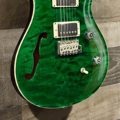 PRS CE24 Semi-Hollow Limited Emerald Green #5517 - 7.0 lb’s image 1