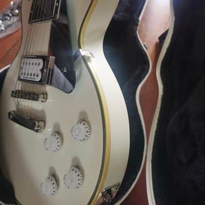 Epiphone Tommy Thayer Signature DEMO VIDEO "White Lightning" (US Customers Tax included in shipping cost) Les Paul Standard 2015 - 2019 - Metallic White image 9