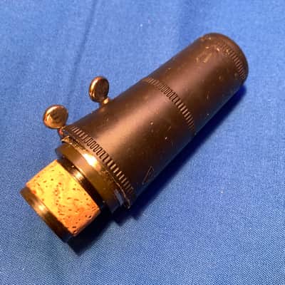 Noblet France #3 Clarinet Mouthpiece-Hard Rubber-c.1970-New Cork-w/Lig and Cap image 8