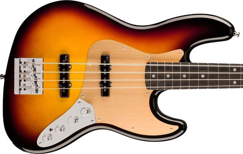 Fender American Ultra II Jazz Bass, Ultraburst / Ebony *IN STOCK* image 1
