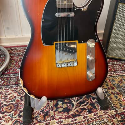 Fender Jason Isbell Tele Custom 2024 - 3 Colour Chocolate Burst image 2