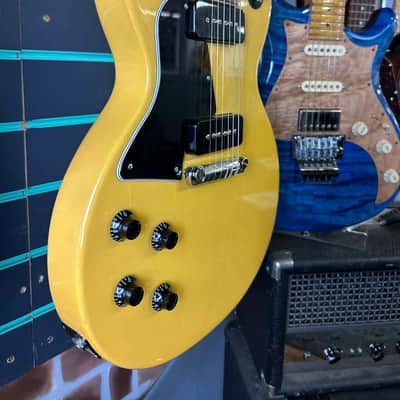 Gibson Les Paul Special TV Yellow 2019 Left-Handed Electric Guitar image 3