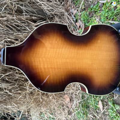 1975 Höfner 500/1 Violin "Beatles" Bass - Sunburst - OHSC image 4