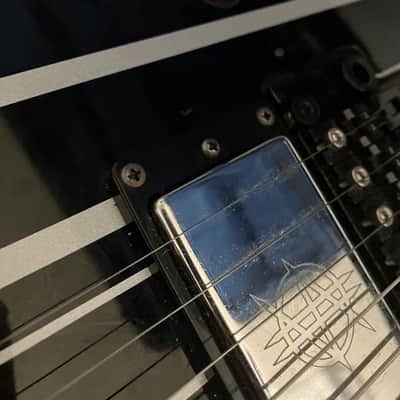 Schecter Synyster Gates Custom S 2025 - Black and Silver image 3