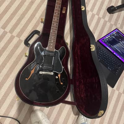 Gibson Custom Shop CS-336 Mahogany P-90 2017 TV Black image 4