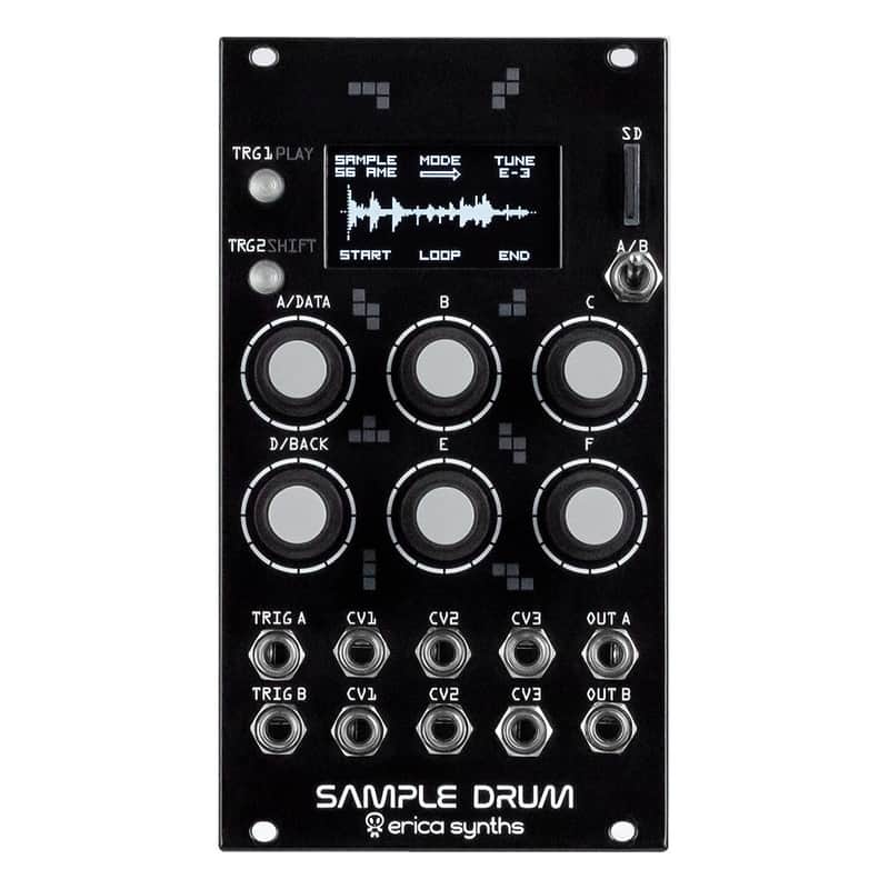 Erica Synths Sample Drum Eurorack Drum Module image 1