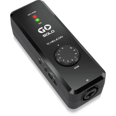 TC-Helicon GO SOLO Audio/MIDI Interface for Mobile Devices image 4