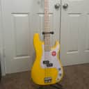 Squier Sonic Precision Bass Graffiti Yellow
