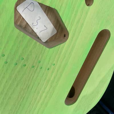 USA Telecaster Body USA Spec - Green Stain image 6