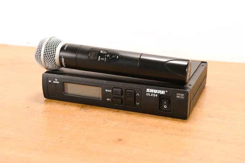 Shure ULXS24/58 Handheld Wireless System - 470-506 MHz (NO POWER SUPPLY) CG010Y1 image 1