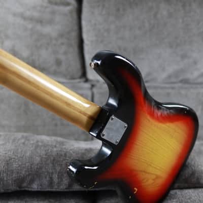 Fender Precision Bass with Maple Fretboard 1978 - Sunburst image 16