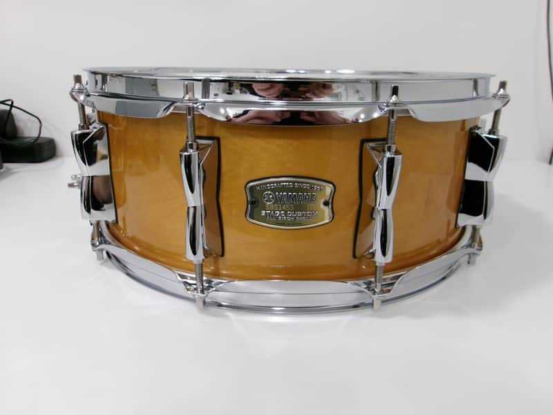 Yamaha SBS1455 Stage Custom Birch 5.5x14" Snare Drum 2015 - Present - Natural Wood image 1