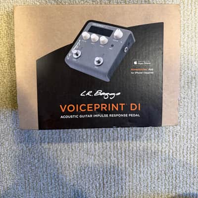 LR Baggs Voiceprint DI Acoustic Guitar Impulse Response Pedal 2010s - Black image 1