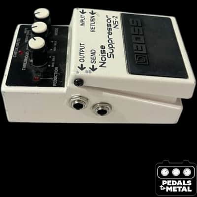 Boss NS-2 Noise Suppressor (Silver Label) 1989 - Present - White - X18309 image 4