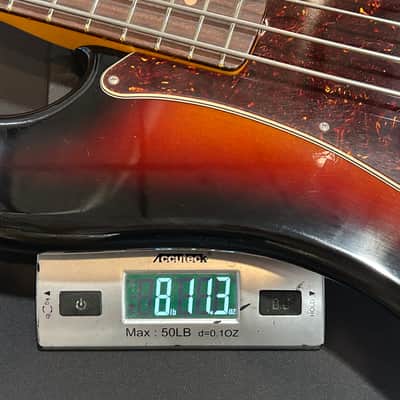 Fender James Jamerson 1962 Precision Bass  2026 - 3-Tone Sunburst / 8lbs. 11.3oz. / #JJ260220 image 3