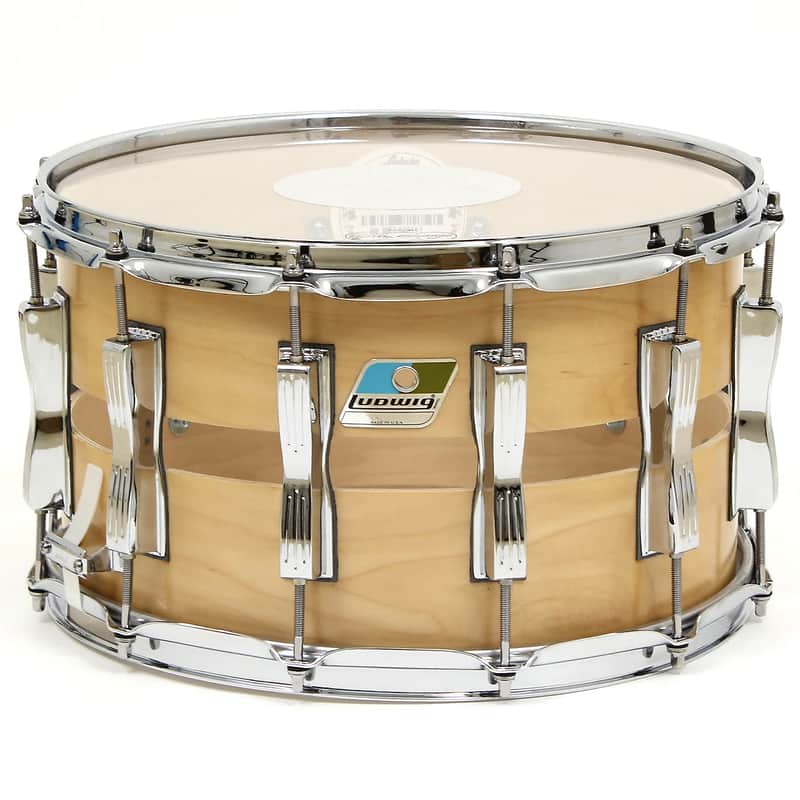 Ludwig LS1284XX Limited Edition Slotted Coliseum 8x14" 12-Lug Snare Drum Reissue 2016 image 4