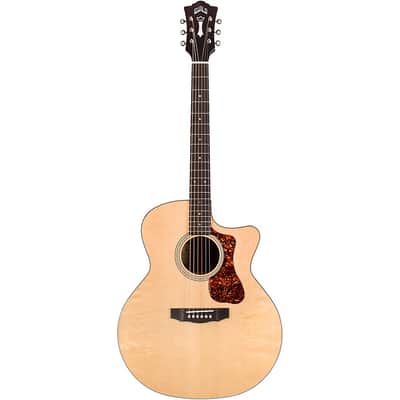 Guild F-150CE Westerly Collection Jumbo Acoustic-Electric Guitar - Regular Natural image 3
