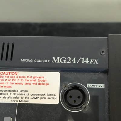 Yamaha MG24/14FX 24-Input 14-Bus Mixing Console with Effects CG01LR9 image 11